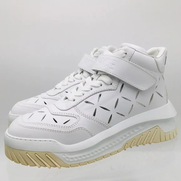 RARE Versace Odissea Sneaker 'Cut-Out - Optical White' US Mens 11 - Picture 3 of 11
